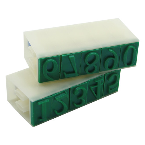 新款特价 亚信S-1数字号码印 活字印字母组合印章 w-044字高17mm - 图1