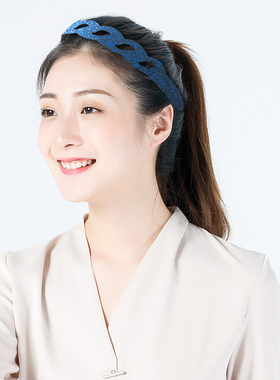 成人碎发整理发箍魔术刘海贴发带