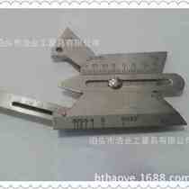 Welding test ruler HJC30 type stainless steel welt gauge welding gauge welding gauge slop lip angle