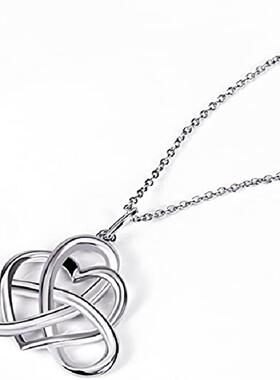 轻奢欧美时尚简约三角项饰 爱心形桃心饰品 速卖通爆款中国结项链