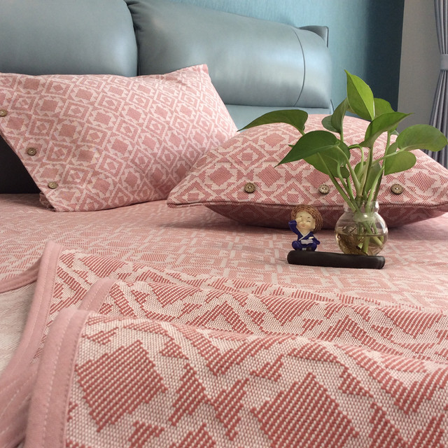 Xinjiang cotton thickened high-end jacquard coarse cloth mat sheet