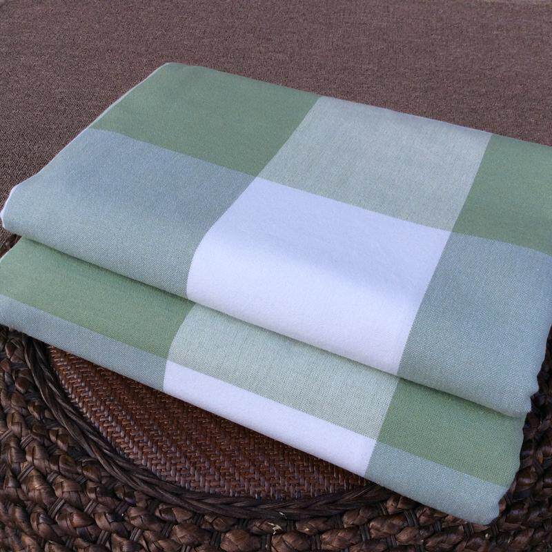 纯棉老粗布床单单件加厚不起球100全棉1.8被单三件套棉麻格子新品,淘宝优惠券,粉丝福利购,淘宝优惠卷