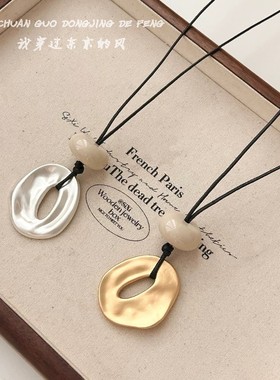 「全店买二赠一」不规则长款项链女高级感气质锁骨链毛衣链配饰品