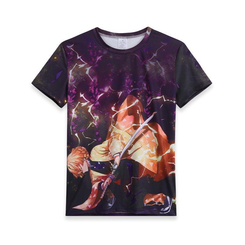 鬼灭之刃2020夏季上新短袖日系t恤 劲魔豹T恤