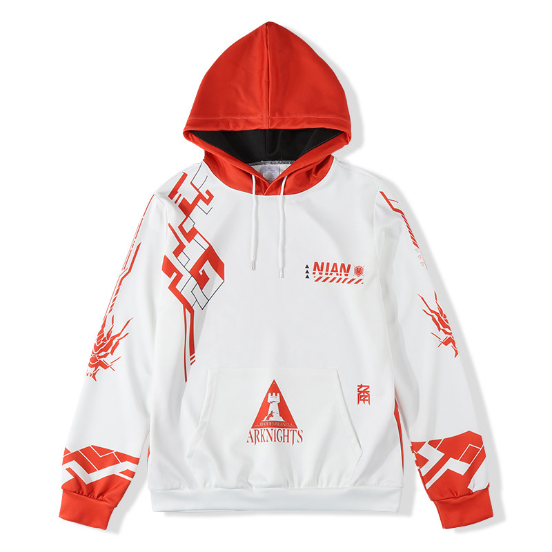 明日方舟动漫阿米娅能天使周边卫衣 劲魔豹卫衣