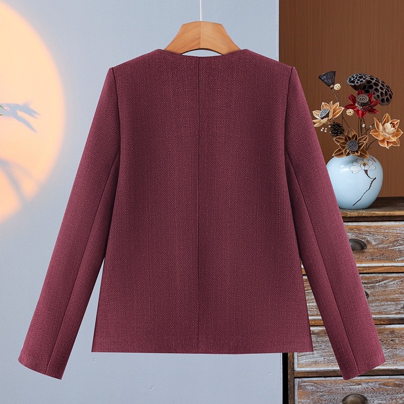 小香风短款时尚外套2025新款春秋洋气气质妈妈高档喜婆婆婚宴上衣,淘宝优惠券,粉丝福利购,淘宝优惠卷