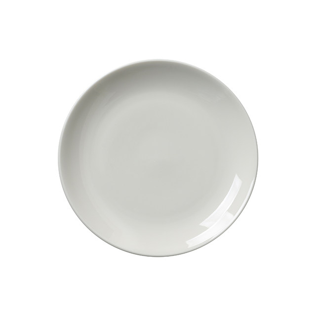 Underglaze colored dish, a shallow dish that is easy to use for home