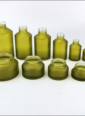 水乳液膏面霜精华液精油滴管分装瓶按压高端身体乳小样空瓶子竹盖
