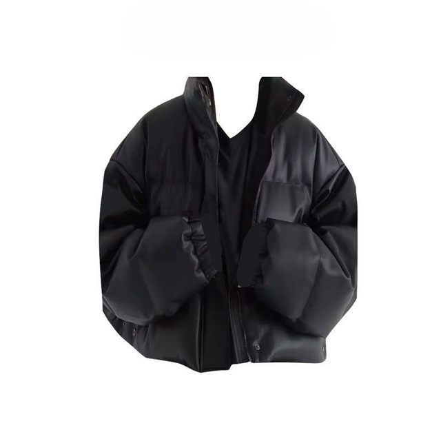 Korean thickened short cotton jacket is popular in winter