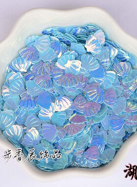 diy炫彩亮片美甲水晶泥填充物