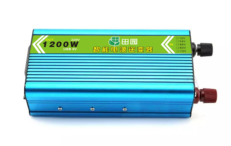 通用12V24V转220V车载逆变48V60V1200W电动车转换1500W电源转换器 - 图2