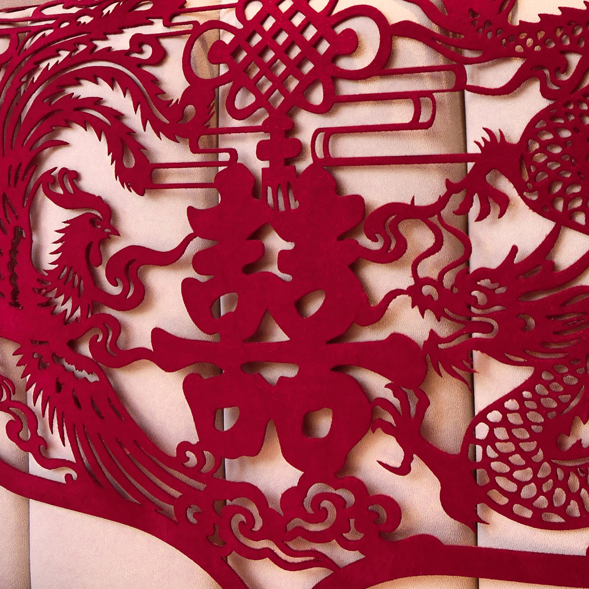 中式传统剪纸龙凤繁花丝绒盖布结婚男方女方婚房布置床头门顶装饰,淘宝优惠券,粉丝福利购,淘宝优惠卷