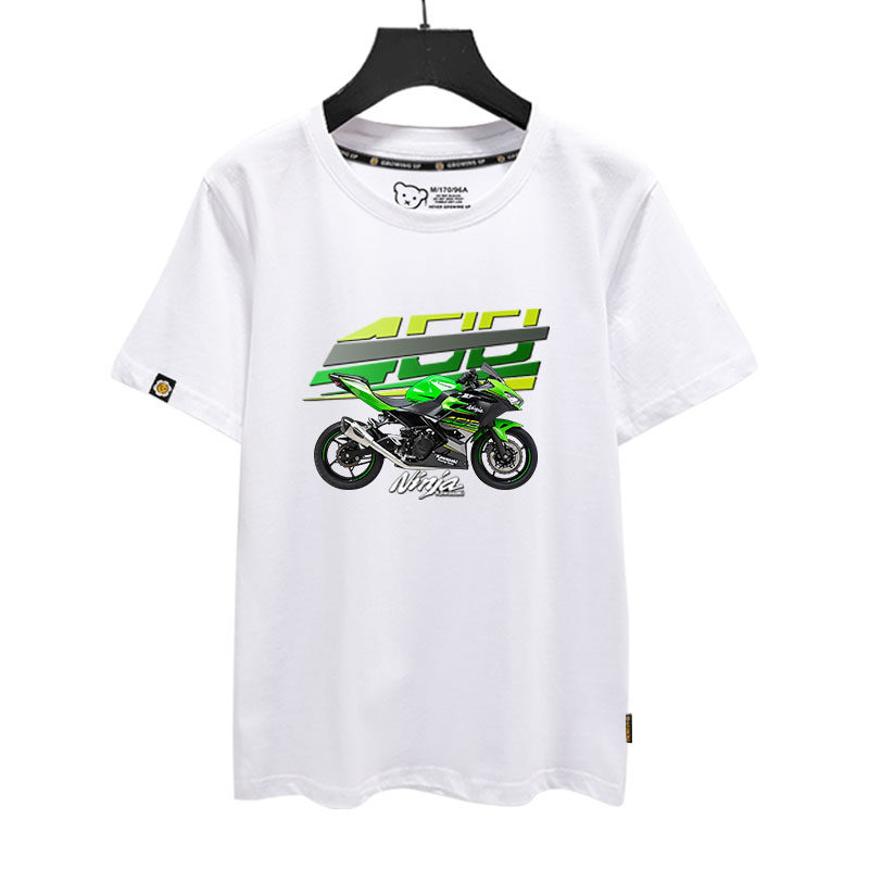 可定制川崎重机车摩托爱好者 t恤 衫舍男装T恤