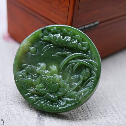 Яшма из нефрита, подвеска, ханьфу, аксессуар