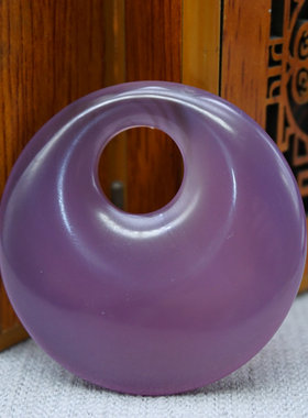 吊坠玛瑙平安扣紫玉髓