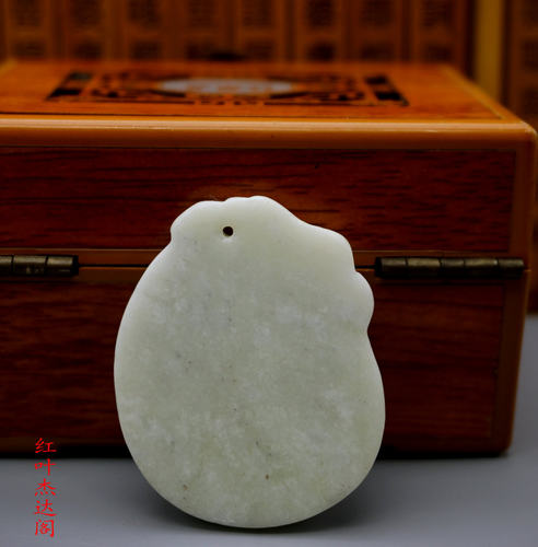 天然玉石陕西蓝田玉生肖龙玉挂件龙戏珠吊坠玉龙牌子 - 图2