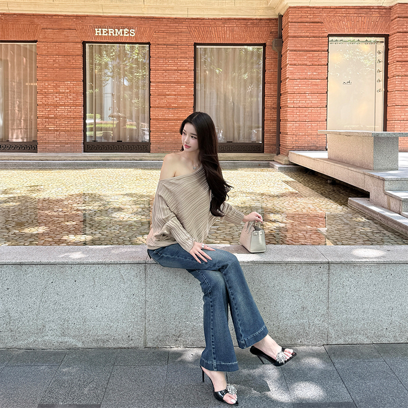 viola【温柔姐姐】韩女罩衫2.0 朦胧针织上衣小心机宽松慵懒风 - 图1