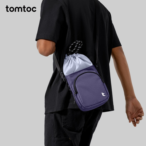 tomtoc Switch2收纳包保护包单肩包配件包趣玩袋斜挎包NS2配件适配任天堂Switch游戏机G50 - 图0