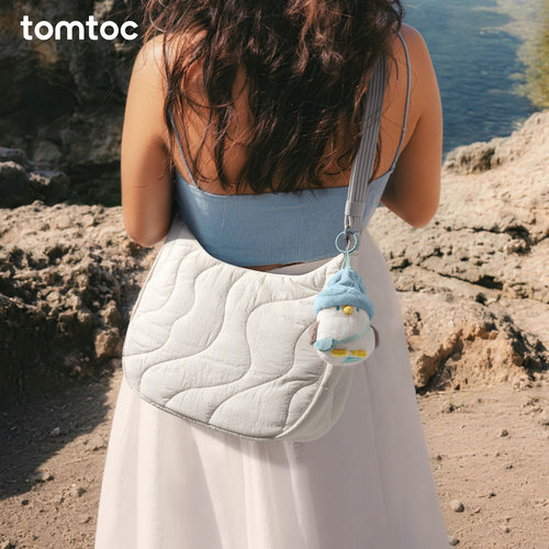 tomtoc x 红树林基金会MCF小青脚鹬毛绒挂偶包包挂件小玩偶钥匙扣 - 图3