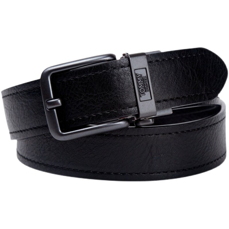 TOMMY IUTSER自动扣皮带男真皮牛皮男裤带潮流高档牛仔裤休闲腰带