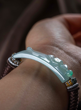 大善堂孤品翡翠玉石手链男女饰品