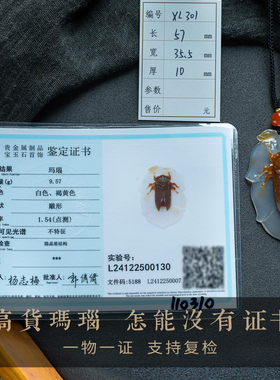 孤品【一鸣惊人·玛瑙】金蝉吊坠项链绳天然材质送礼好物一物一证