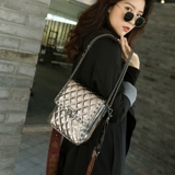 Кожаная небольшая сумка, маленькое ведро, сумка через плечо, из натуральной кожи, популярно в интернете