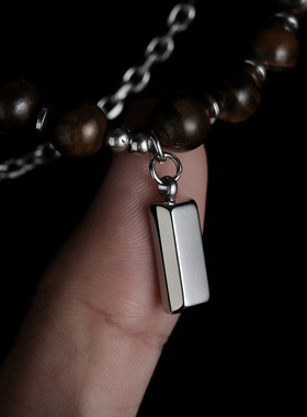 个性设计感双层拼接项链