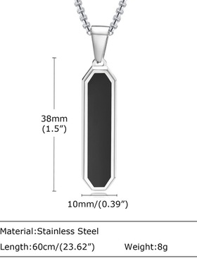 简约时尚个性几何项链