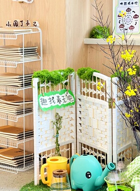 幼儿园阅读区铁架书架绘本收纳