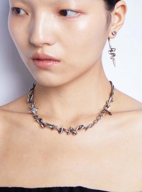 T.MAJOR项链纯银原创做旧