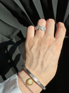 T.MAJOR男女通用S925原创开口戒