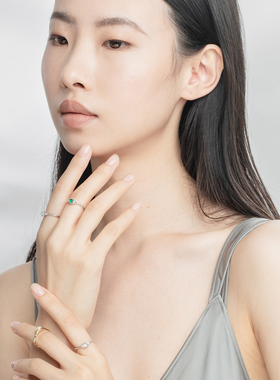 设计感宝石Tmajor925纯银原创