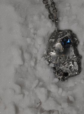 T.MAJOR925银宝石原创手工项链