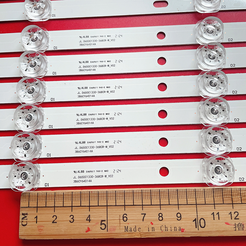 适用小米L65M5-EC L65M5-RK灯条HRS_XM65T65L_6X12_MCPCB 14mm_V3-图0