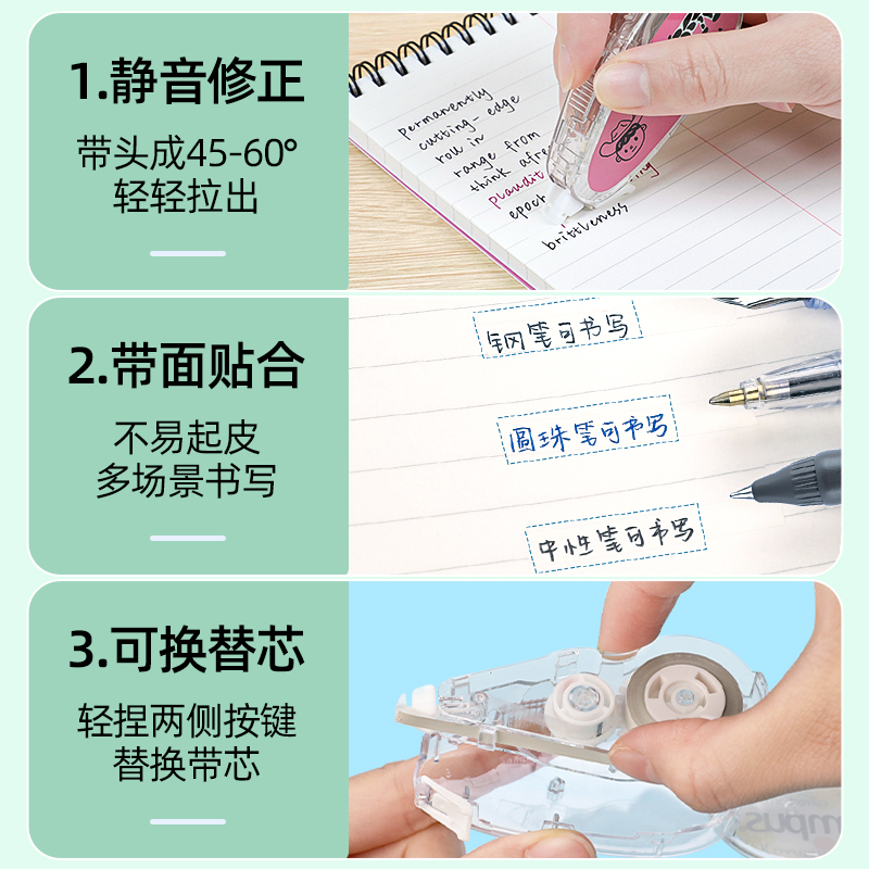 KOKUYO TYAKASHA Takasha co-branded correction tape