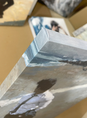 散步肌肉男西装高清装饰画卧室挂画喷绘油画房间室内挂墙靠墙型男