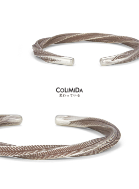 莫比乌斯环手镯纯银百搭复古男女