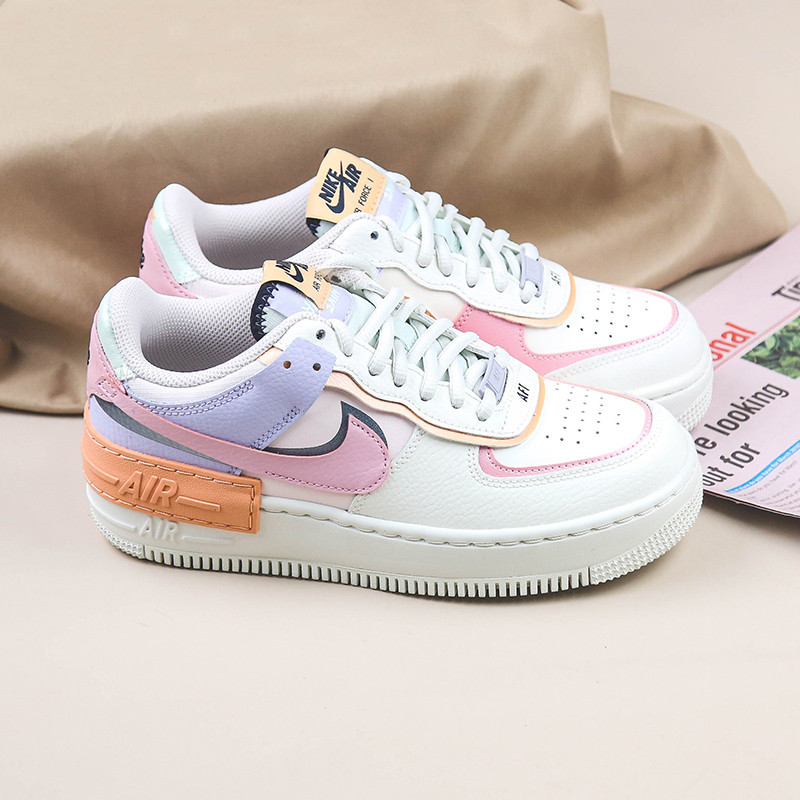 专柜正品Nike Air force 1 Low 女子空军低帮休闲板鞋 DQ4502-171 - 图2