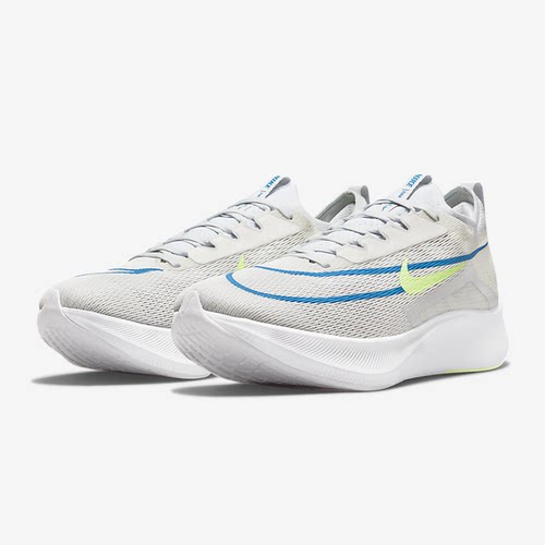 NIKE/耐克 ZOOM FLY 4 男气垫缓震休闲运动透气跑步鞋CT2392-100 - 图0