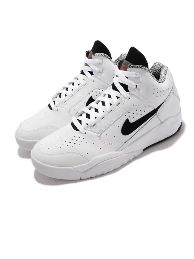 耐克Nike Air Flight Lite 男子中帮休闲复古篮球鞋 DJ2518-100 - 图3