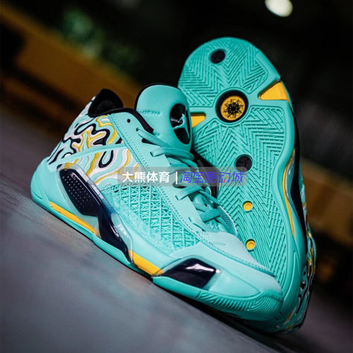 耐克Air Jordan 38 AJ38男子高帮实战复古运动篮球鞋 FN7482-100 - 图1