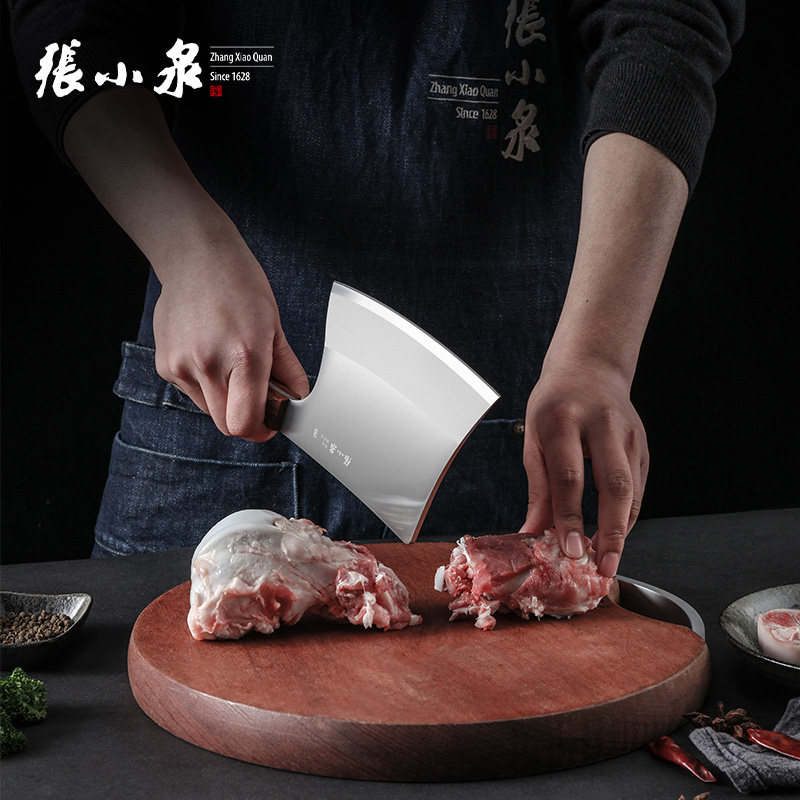 张小泉旋风多用砍骨刀斩切骨剁大头家用厨房刀具厨师专用排骨鸡鸭,淘宝优惠券,粉丝福利购,淘宝优惠卷