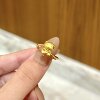 Tianjue Jewelry Hello Kitty kt cat gold ring Lucky cat opening adjustable 5G solid gold 999