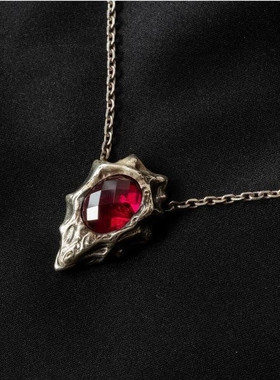 原创鬼泣但丁的护符吊坠项链复古独特设计帅气挂脖项坠项链