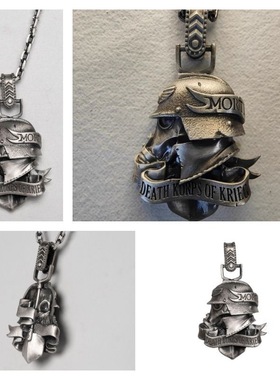 新款小众精致 战锤40K周边 克里格亡殁徽印潮流时尚礼物