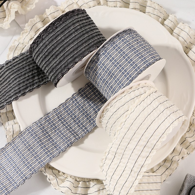 凹凸点褶皱条纹花边布料织带DIY头饰蝴蝶结材料家居服饰芽边织带,淘宝优惠券,粉丝福利购,淘宝优惠卷