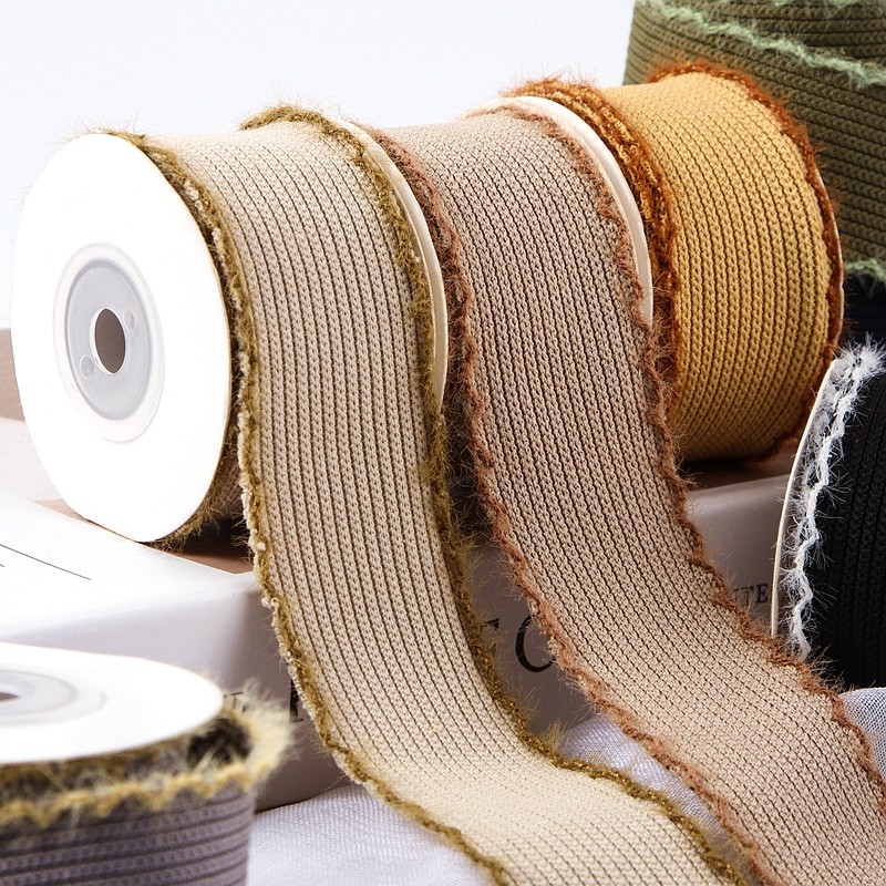 单面绒毛波浪花边毛线带 diy礼物草帽绑带服装辅料丝带手工蝴蝶结,淘宝优惠券,粉丝福利购,淘宝优惠卷