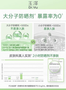 玉泽清爽特护防晒乳敏感肌适用