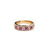 S925 silver full row diamond ring medieval design fairy style